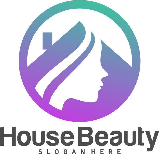 家居美容标志设计模板图标符号图片下载