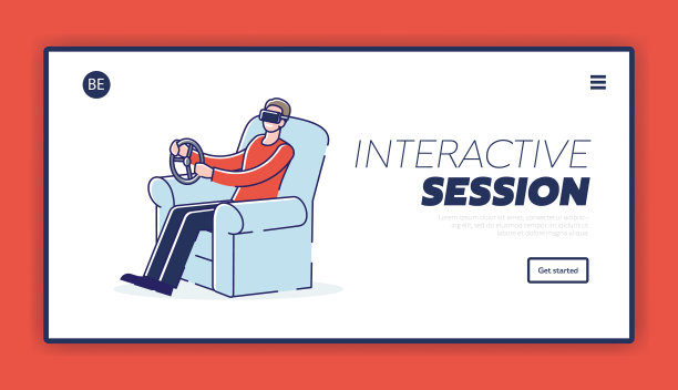 虚拟现实仿真网站家车登陆页面图片下载