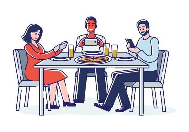 人们用智能手机给食物拍照图片下载