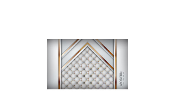 豪华白色皮革背景逼真图片下载