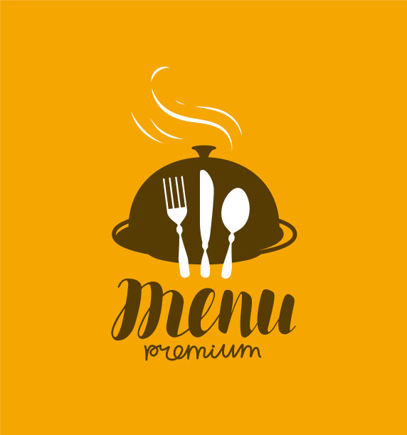 菜单标志餐厅餐厅烹饪标志图片下载