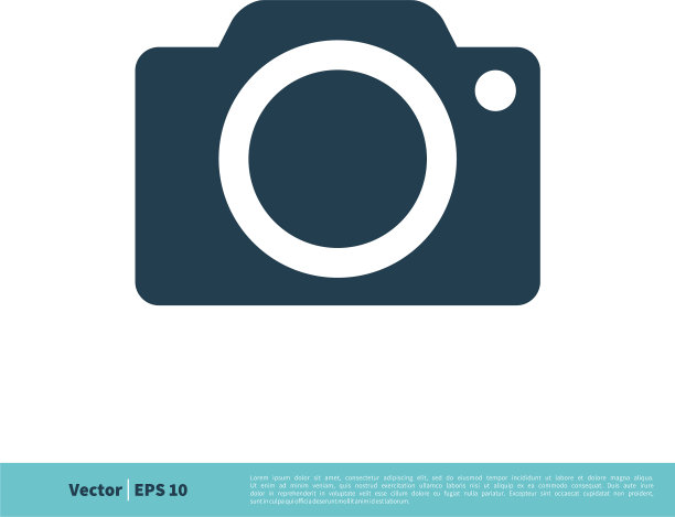 相机摄影eps图标logo模板设计图片下载
