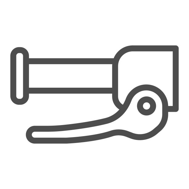 转向手柄带有制动线图标图片下载