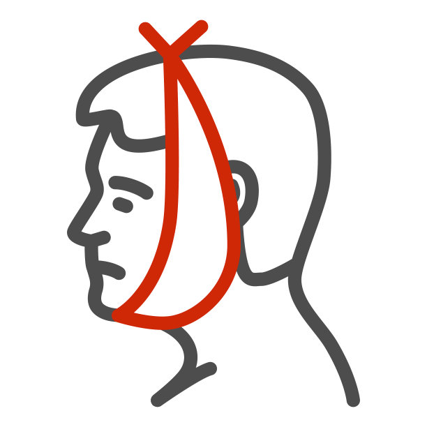 牙齿和脸颊痛线图标疾病概念图片下载