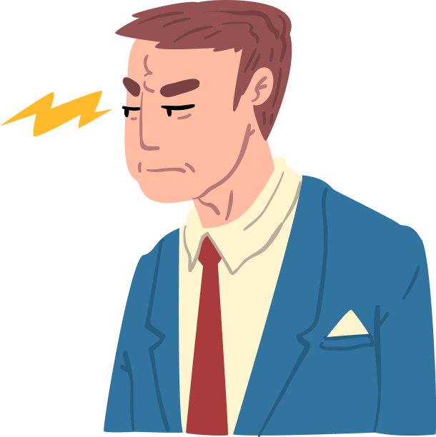 工作的商人压倒了努力工作的人图片下载