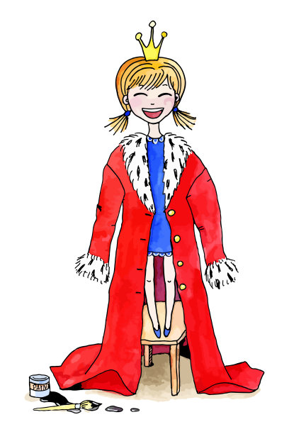 小公主的女孩图片下载