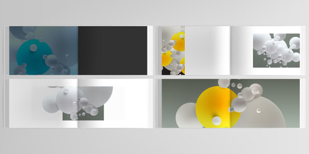 布局水平显示设计图片下载