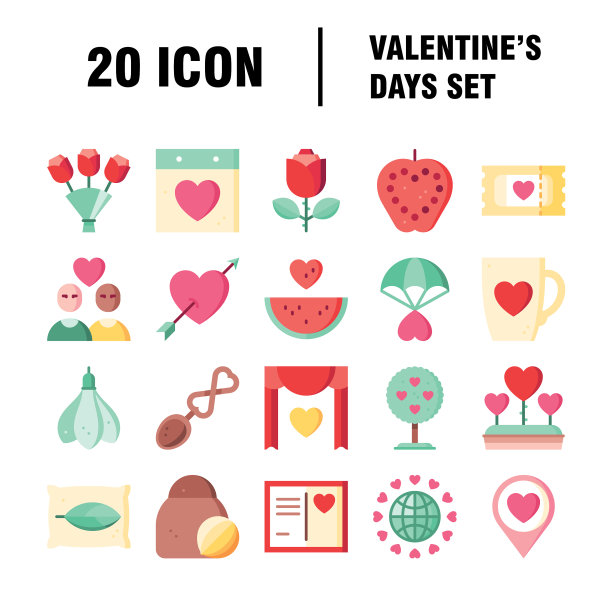 情人节图标设定快乐相关图片下载