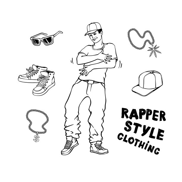 嘻哈或说唱风格的年轻人和图片下载