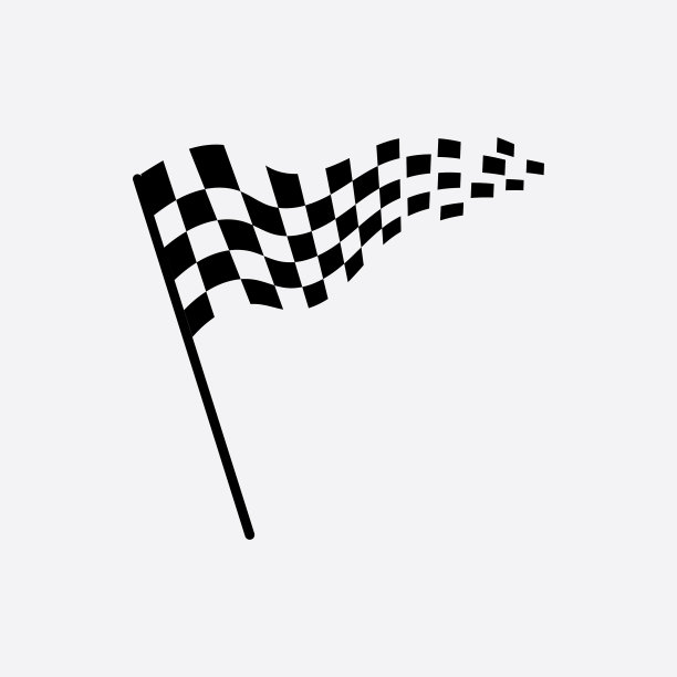 赛旗图标设计图片下载