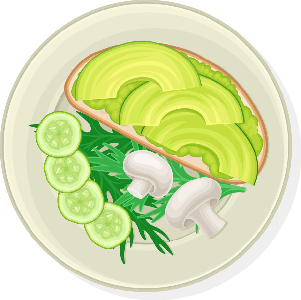 蔬菜切块，配上厨房香草和图片下载