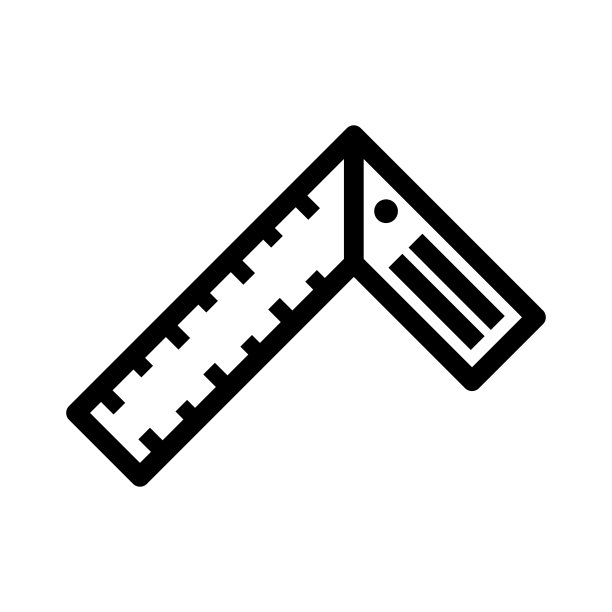角尺图标图片下载