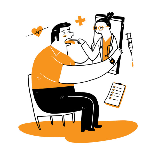 患者在网上会见专业医生图片下载