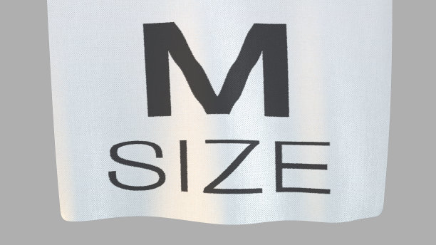 中等尺寸展开布标志。包括剪切路径，以便您可以放置自己的背景。图片下载