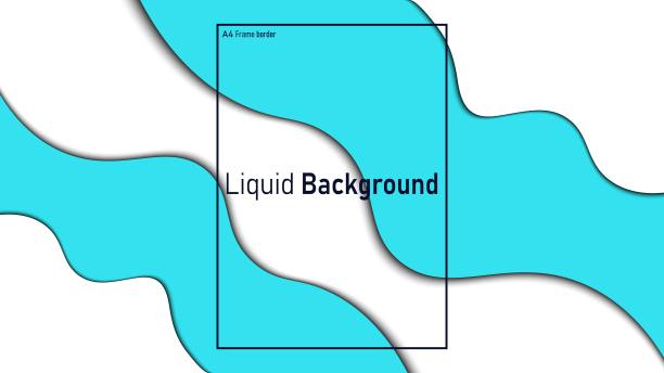 极简流体形状背景图片下载