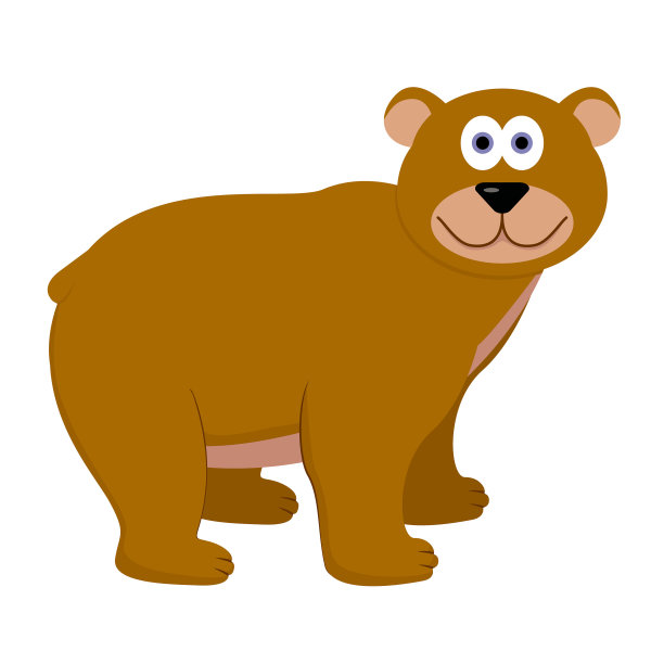 向量的熊图片下载