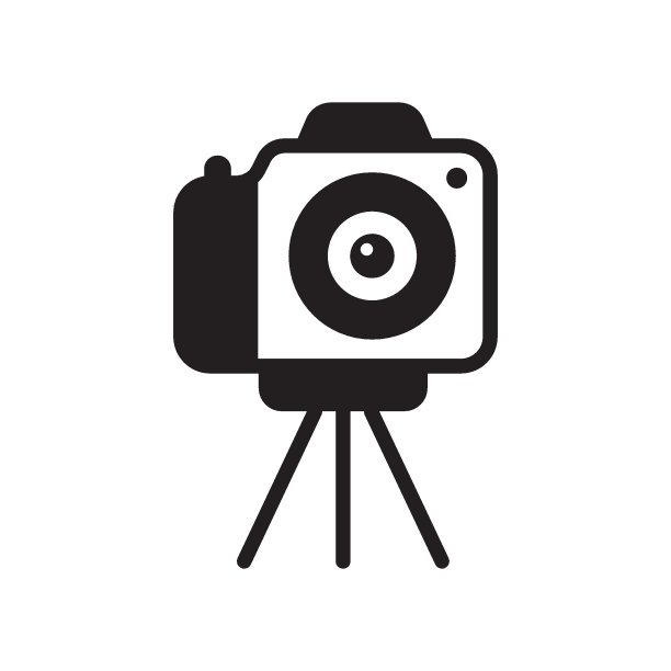 相机三脚架矢量插图样式图标。Eps 10个文件图片下载