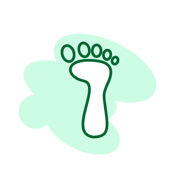 足迹图标图片下载