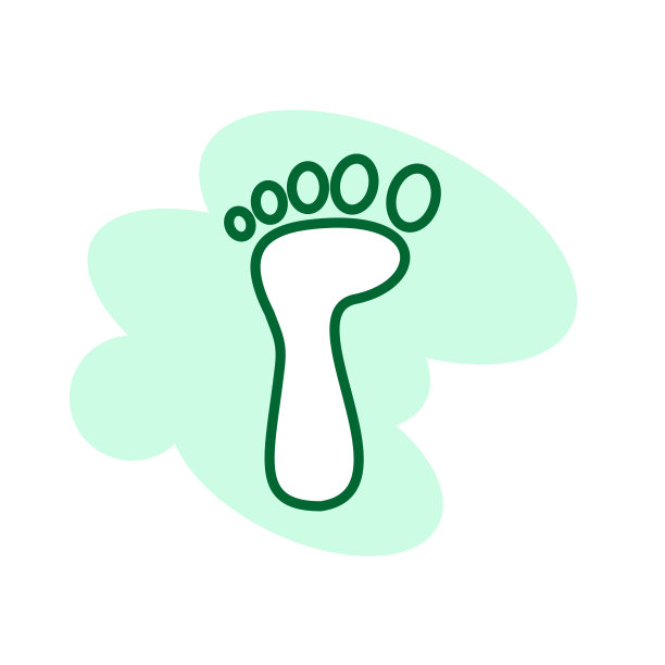 足迹图标图片下载