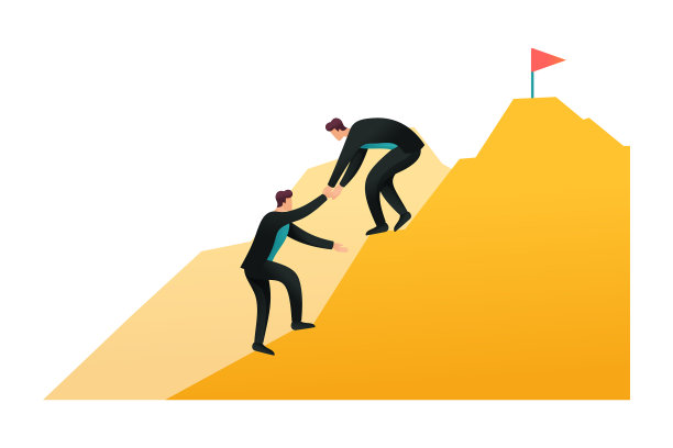 帮助实现目标领导平面2d图片下载