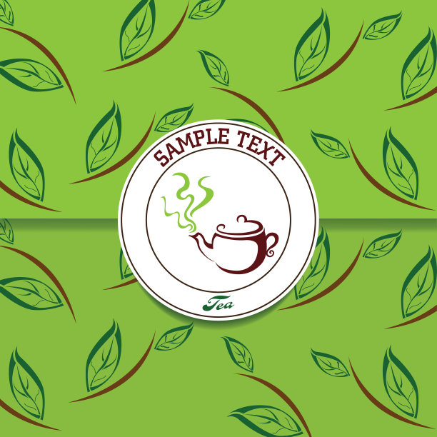 设计模板与抹茶股票插图图片下载
