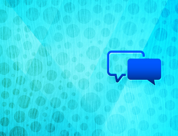 奖状图标闪亮气泡抽象青蓝背景湿水纹理插图图片下载