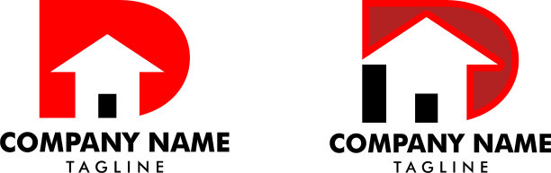 设首字母为d的logo设计图片下载