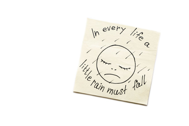 悲伤的表情和文字，悲伤的心情。标记图。有支持和鼓励的贴纸。图片下载