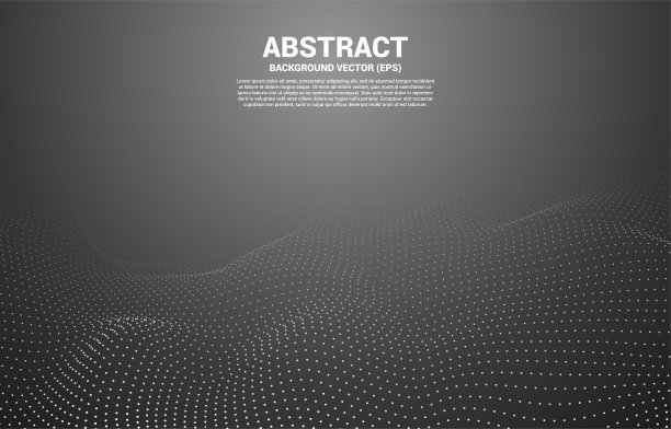 数字轮廓曲线点，线和波与线框。图片下载