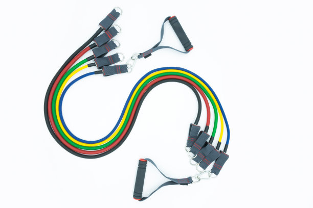 色彩斑斓的阻力带图片下载