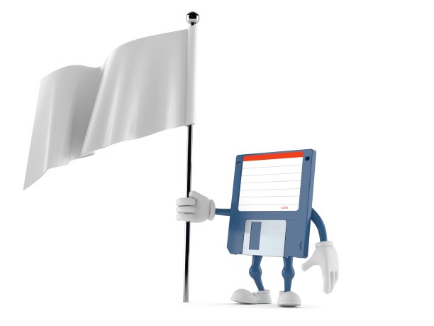 带空白标志的软盘字符图片下载