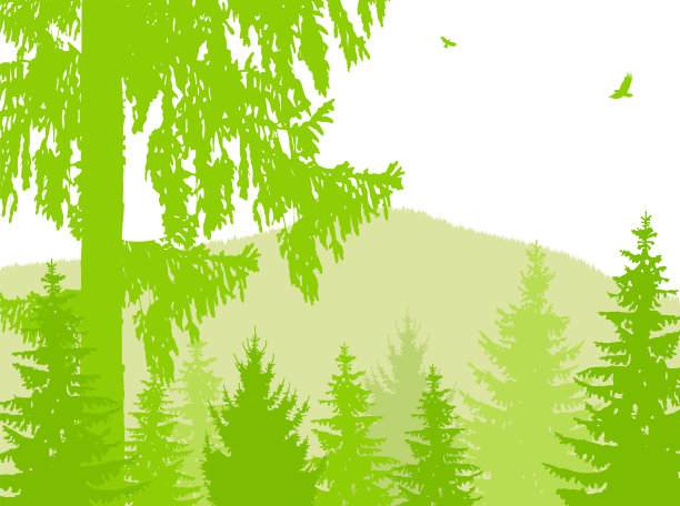 绿色形象景观图片下载