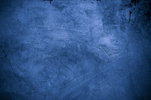 老墙图案纹理水泥蓝色深色抽象蓝色设计是浅与黑色梯度背景。图片下载