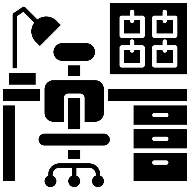 工作场所远程办公图标图片下载