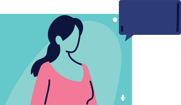 女人在电脑上视频通话聊天图片下载