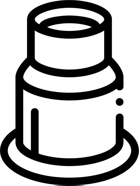 手表修理放大镜工具的图标轮廓图片下载