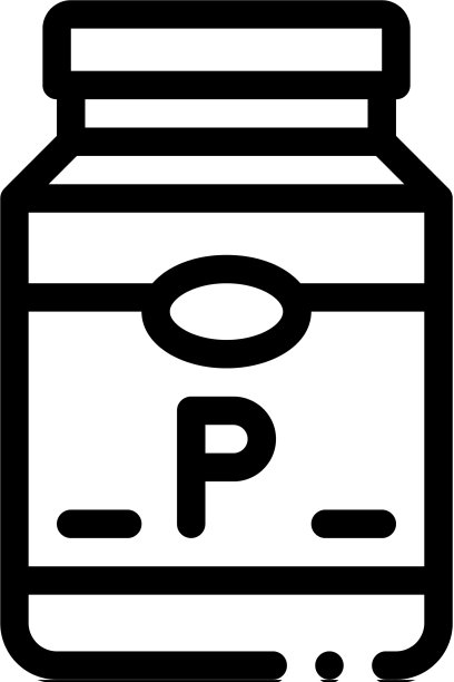 大豆蛋白瓶轮廓图标图片下载