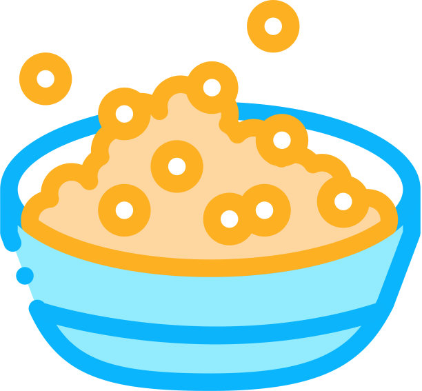 豆豆菜早餐图标轮廓图片下载