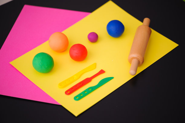 模型粘土(盐面团)和工具图片下载