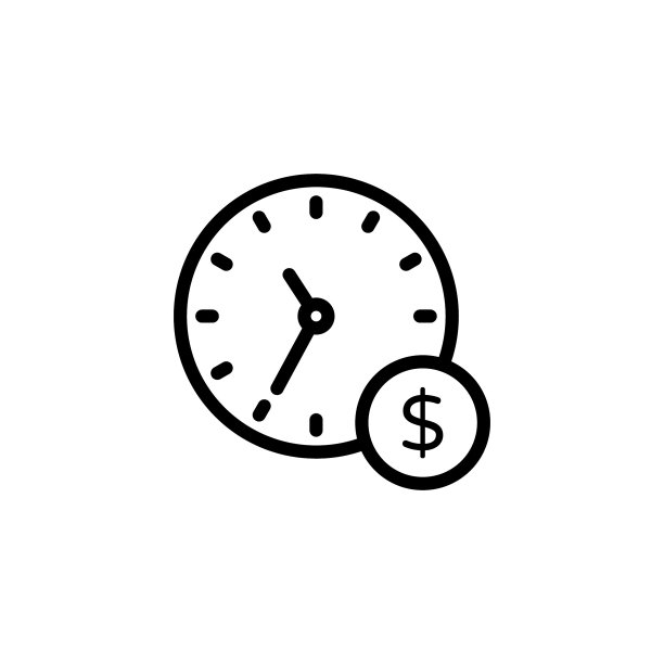 矢量定期存款图标，标志图片下载