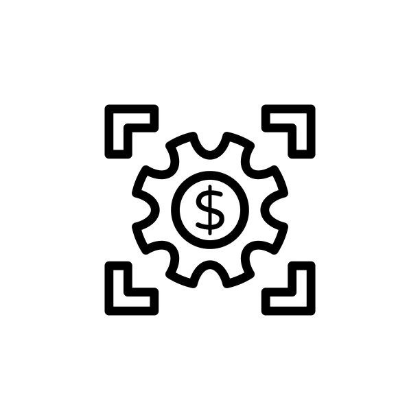 财务控制矢量图标与标志图片下载