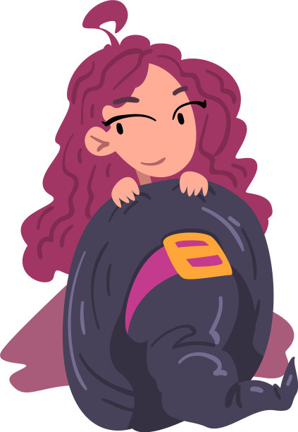 可爱的女巫坐在她的膝盖上抱着图片下载