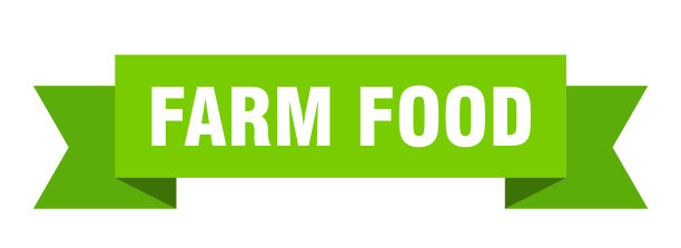 农家菜丝带农家菜孤立带标志图片下载