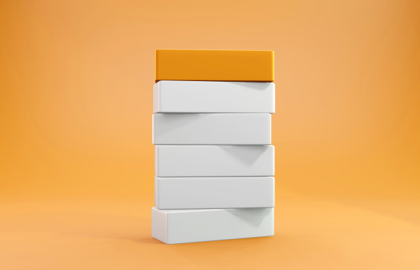 空立方体彼此重叠。图片下载