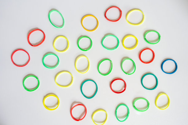 彩色橡皮筋图片下载