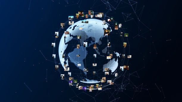 网络和社交世界图片下载