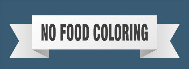 无食用色素色带，无食用色素孤立图片下载