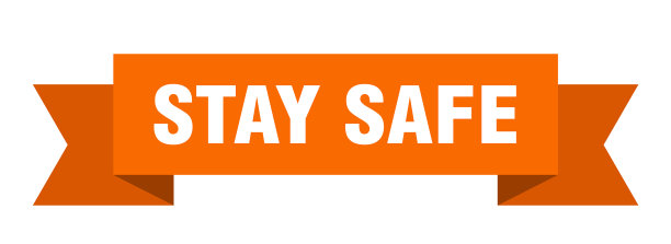 安全带安全隔离带标志图片下载