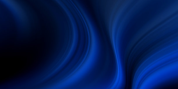 抽象的暗色软霓虹蓝色波浪背景图片下载