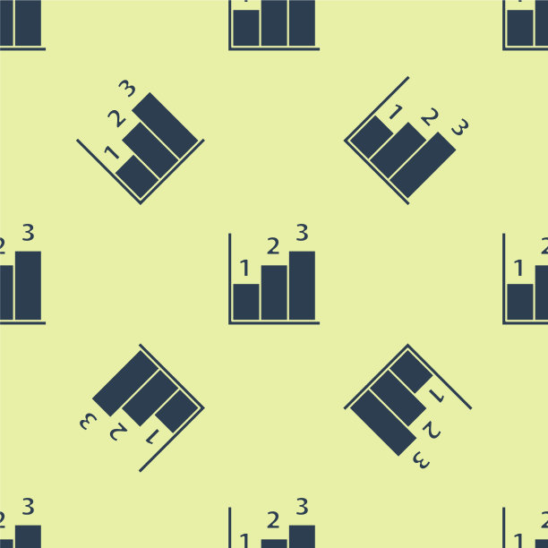 蓝色图进度表图表信息图图片下载